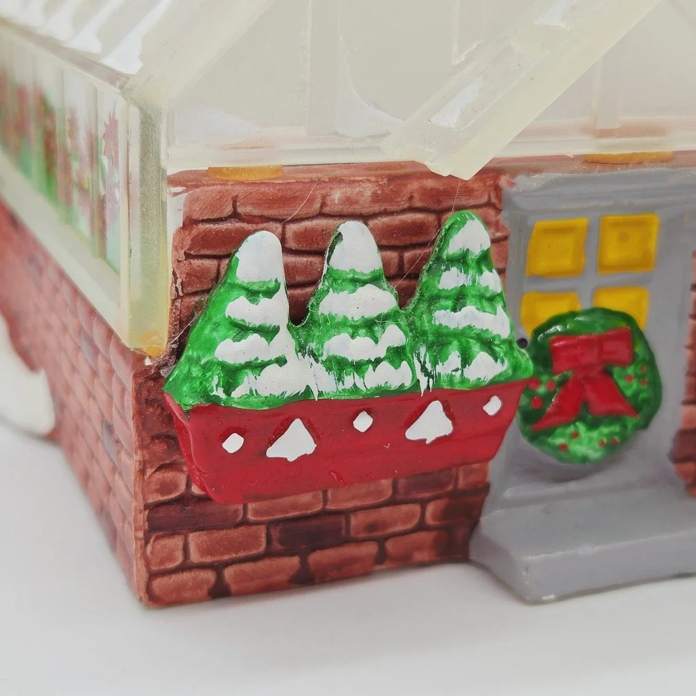 Vintage 1991 Dept. 56 Original Snow Village #5402-0 Village Greenhouse NO LIGHT